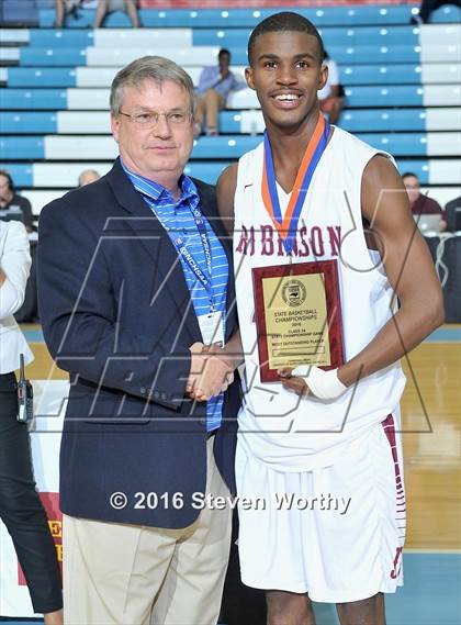 Thumbnail 1 in Robinson vs. Terry Sanford (NCHSAA 3A Final)  photogallery.