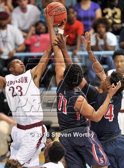 Thumbnail 2 in Robinson vs. Terry Sanford (NCHSAA 3A Final)  photogallery.