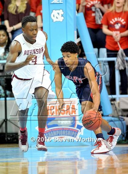 Thumbnail 2 in Robinson vs. Terry Sanford (NCHSAA 3A Final)  photogallery.