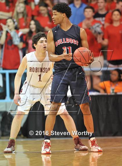 Thumbnail 2 in Robinson vs. Terry Sanford (NCHSAA 3A Final)  photogallery.