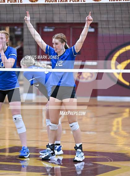 Thumbnail 3 in Snowflake @ Northwest Christian (AIA 3A Semifinal) photogallery.