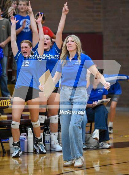 Thumbnail 1 in Snowflake @ Northwest Christian (AIA 3A Semifinal) photogallery.