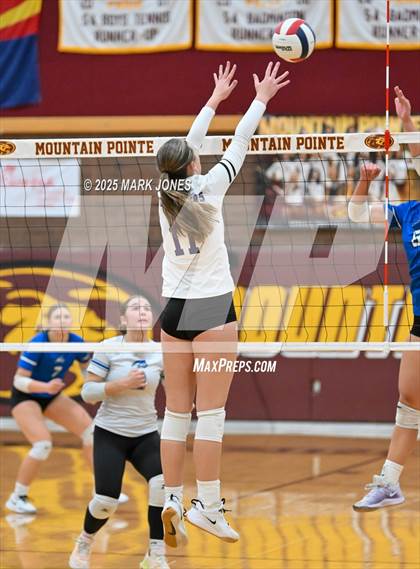 Thumbnail 3 in Snowflake @ Northwest Christian (AIA 3A Semifinal) photogallery.