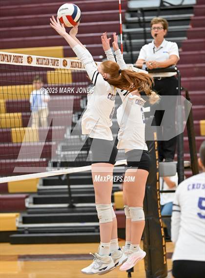 Thumbnail 3 in Snowflake @ Northwest Christian (AIA 3A Semifinal) photogallery.