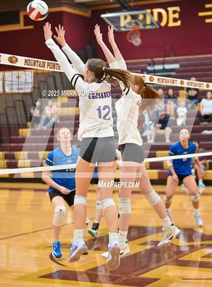 Thumbnail 1 in Snowflake @ Northwest Christian (AIA 3A Semifinal) photogallery.