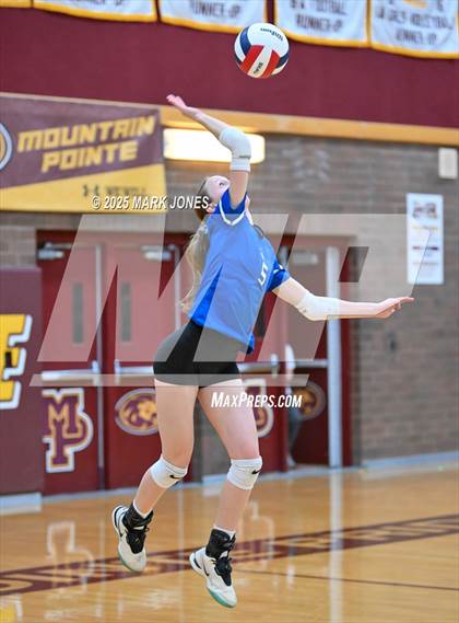 Thumbnail 3 in Snowflake @ Northwest Christian (AIA 3A Semifinal) photogallery.