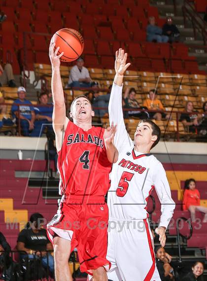 Thumbnail 1 in Pantego Christian vs. Salado (Fantasy of Lights Tournament) photogallery.