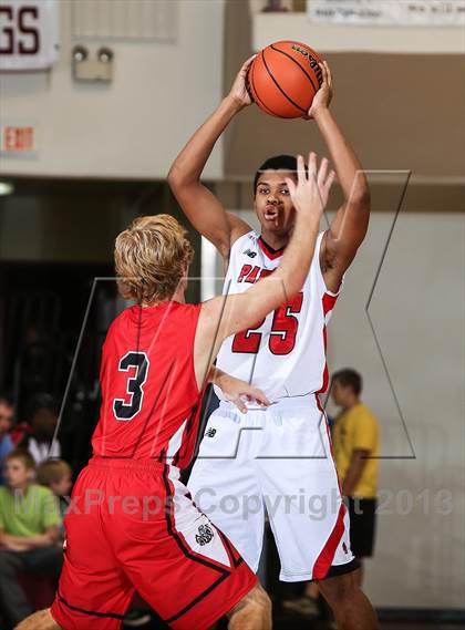 Thumbnail 1 in Pantego Christian vs. Salado (Fantasy of Lights Tournament) photogallery.