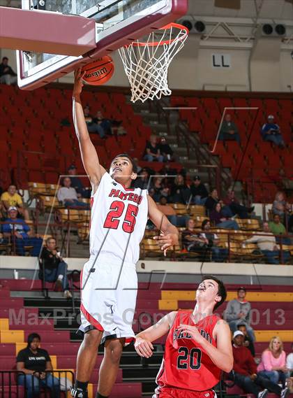 Thumbnail 2 in Pantego Christian vs. Salado (Fantasy of Lights Tournament) photogallery.