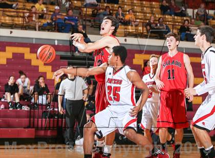 Thumbnail 1 in Pantego Christian vs. Salado (Fantasy of Lights Tournament) photogallery.