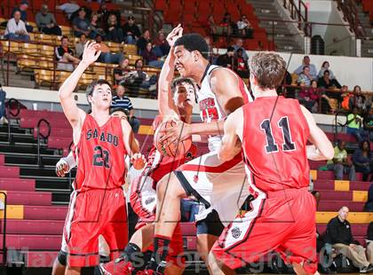 Thumbnail 2 in Pantego Christian vs. Salado (Fantasy of Lights Tournament) photogallery.