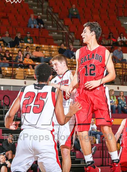 Thumbnail 2 in Pantego Christian vs. Salado (Fantasy of Lights Tournament) photogallery.