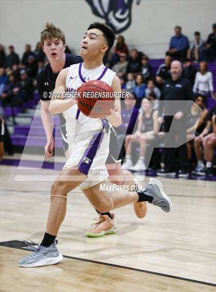 Thumbnail 2 in Discovery Canyon vs Holy Family (CHSAA 4A Playoff Rd 2) photogallery.