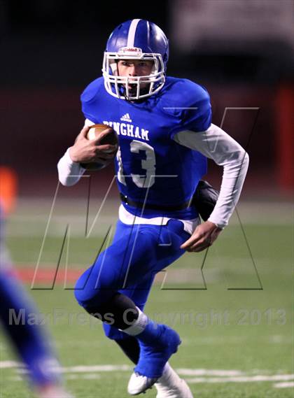 Thumbnail 3 in Lone Peak vs. Bingham (UHSAA 5A Semifinal) photogallery.