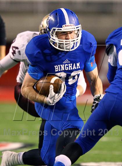 Thumbnail 2 in Lone Peak vs. Bingham (UHSAA 5A Semifinal) photogallery.