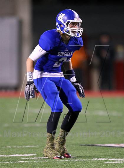 Thumbnail 3 in Lone Peak vs. Bingham (UHSAA 5A Semifinal) photogallery.