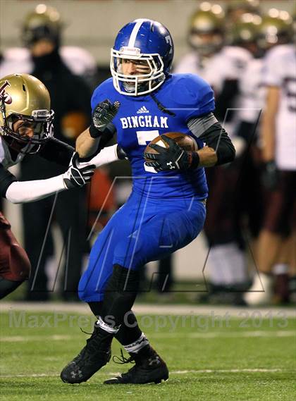 Thumbnail 1 in Lone Peak vs. Bingham (UHSAA 5A Semifinal) photogallery.