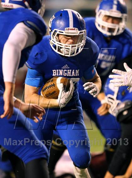 Thumbnail 2 in Lone Peak vs. Bingham (UHSAA 5A Semifinal) photogallery.