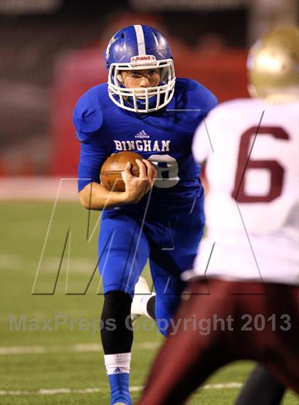Thumbnail 2 in Lone Peak vs. Bingham (UHSAA 5A Semifinal) photogallery.