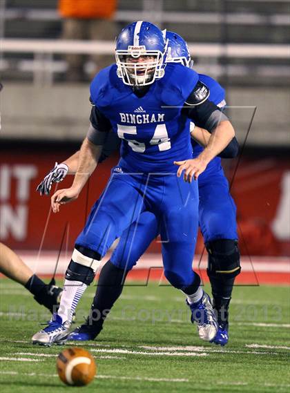 Thumbnail 2 in Lone Peak vs. Bingham (UHSAA 5A Semifinal) photogallery.