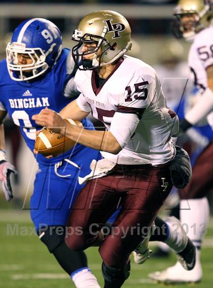 Thumbnail 1 in Lone Peak vs. Bingham (UHSAA 5A Semifinal) photogallery.