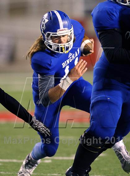 Thumbnail 2 in Lone Peak vs. Bingham (UHSAA 5A Semifinal) photogallery.