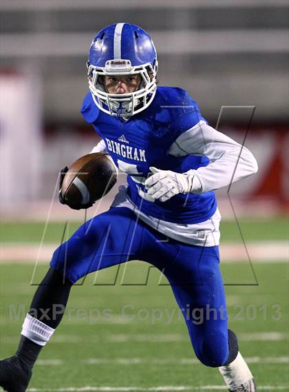 Thumbnail 3 in Lone Peak vs. Bingham (UHSAA 5A Semifinal) photogallery.