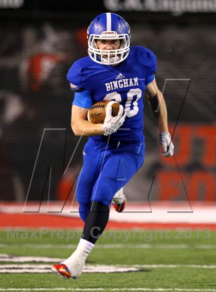 Thumbnail 3 in Lone Peak vs. Bingham (UHSAA 5A Semifinal) photogallery.