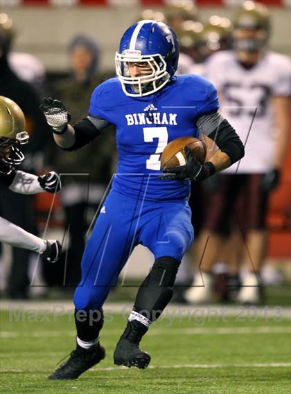Thumbnail 2 in Lone Peak vs. Bingham (UHSAA 5A Semifinal) photogallery.