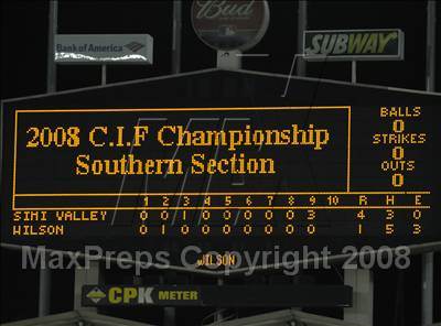 Thumbnail 3 in Wilson vs. Simi Valley (CIF SS D1 Final) photogallery.