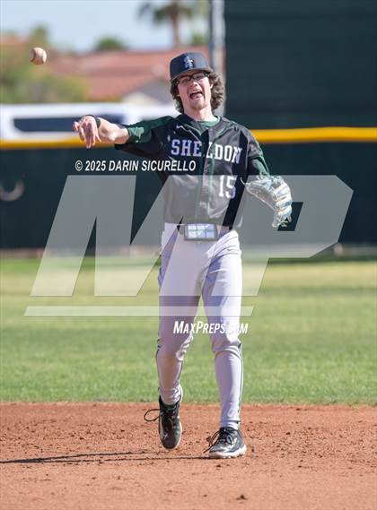 Thumbnail 1 in Sheldon vs Gilbert Christian (Coach Bob Invitational) photogallery.
