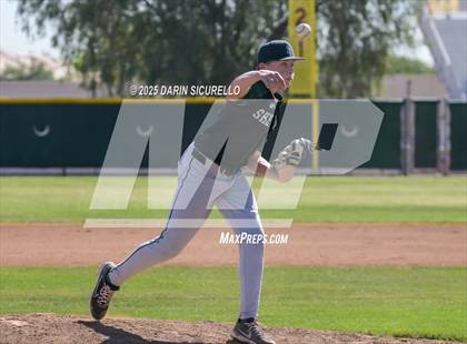 Thumbnail 1 in Sheldon vs Gilbert Christian (Coach Bob Invitational) photogallery.