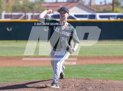 Thumbnail 2 in Sheldon vs Gilbert Christian (Coach Bob Invitational) photogallery.