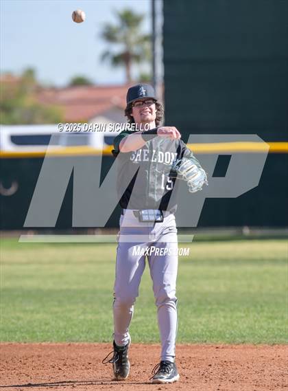 Thumbnail 2 in Sheldon vs Gilbert Christian (Coach Bob Invitational) photogallery.
