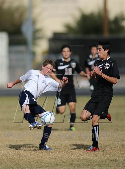 Thumbnail 3 in Walden Grove vs Pusch Ridge Christian Academy (Panther Tournament) photogallery.