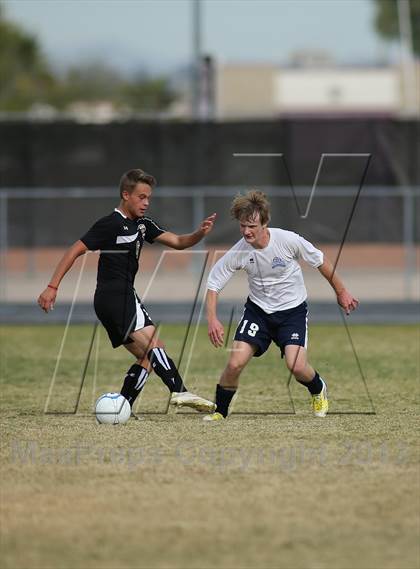 Thumbnail 1 in Walden Grove vs Pusch Ridge Christian Academy (Panther Tournament) photogallery.