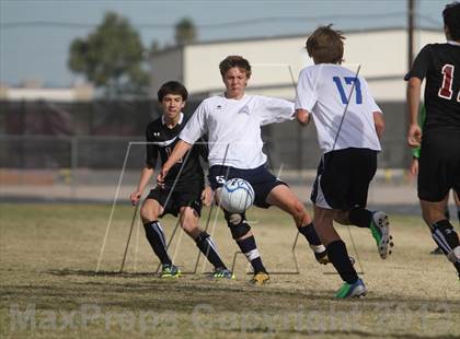 Thumbnail 3 in Walden Grove vs Pusch Ridge Christian Academy (Panther Tournament) photogallery.