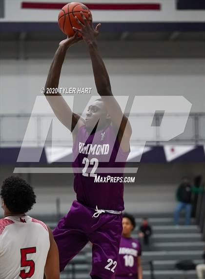 Thumbnail 2 in Hammond vs. Lawrence North (Sneakers for Santa Shootout) photogallery.