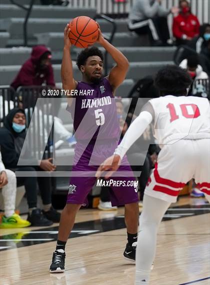 Thumbnail 1 in Hammond vs. Lawrence North (Sneakers for Santa Shootout) photogallery.