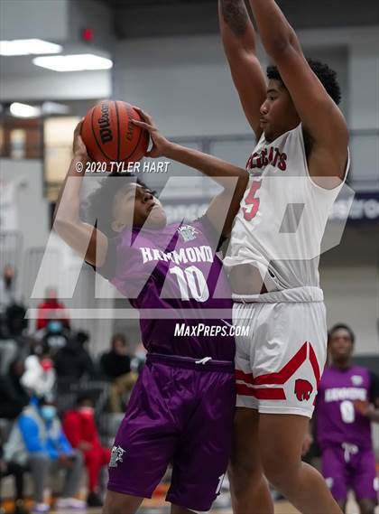 Thumbnail 3 in Hammond vs. Lawrence North (Sneakers for Santa Shootout) photogallery.