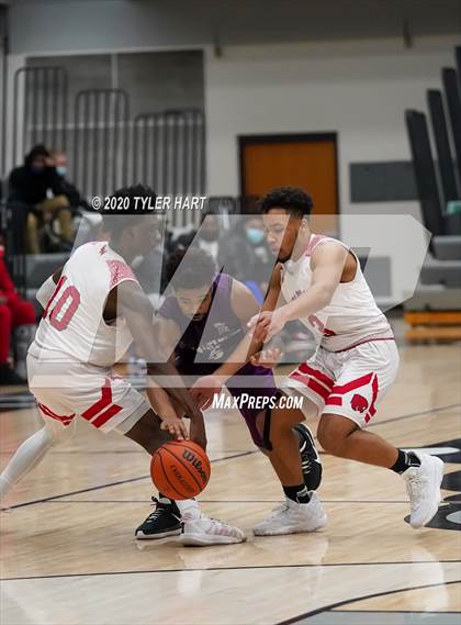 Thumbnail 1 in Hammond vs. Lawrence North (Sneakers for Santa Shootout) photogallery.