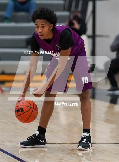 Thumbnail 2 in Hammond vs. Lawrence North (Sneakers for Santa Shootout) photogallery.