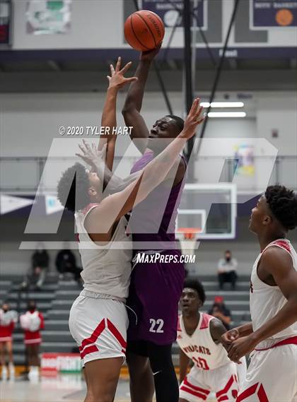 Thumbnail 2 in Hammond vs. Lawrence North (Sneakers for Santa Shootout) photogallery.