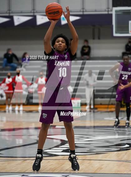 Thumbnail 1 in Hammond vs. Lawrence North (Sneakers for Santa Shootout) photogallery.