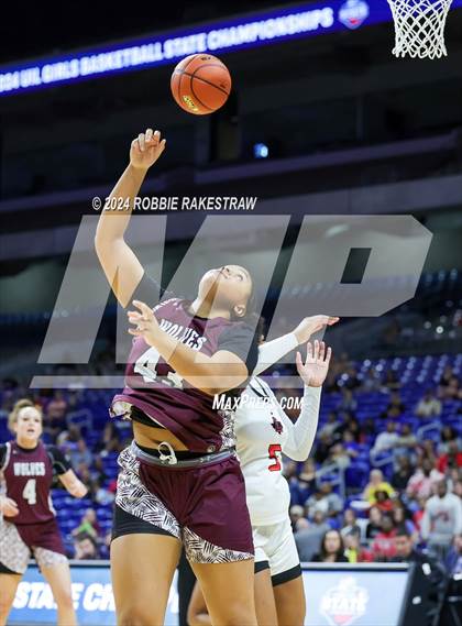 Thumbnail 1 in Liberty vs. Mansfield Timberview (UIL 5A Basketball Final) photogallery.