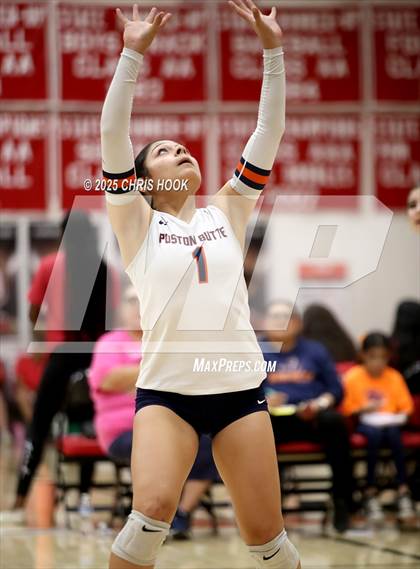 Thumbnail 3 in St. David vs Poston Butte (Florence Invitational) photogallery.