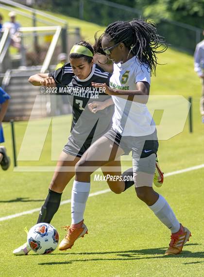 Thumbnail 2 in Eastern Alamance vs. Lake Norman Charter (NCHSAA 3A Final) (1 of 2 - the game) photogallery.