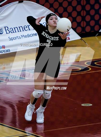 Thumbnail 2 in Chandler Prep vs Trivium Prep (AIA 2A Semifinal) photogallery.
