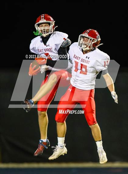 Thumbnail 2 in East Surry @ Community School of Davidson (NCHSAA 2A Round 2) photogallery.