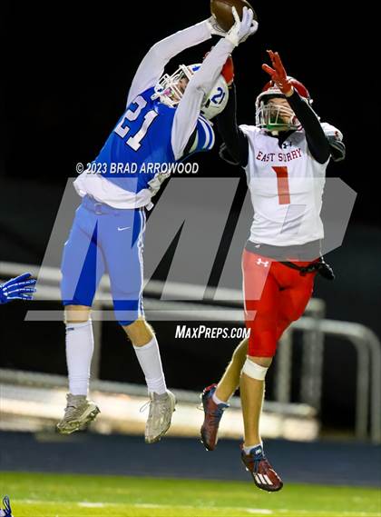 Thumbnail 1 in East Surry @ Community School of Davidson (NCHSAA 2A Round 2) photogallery.